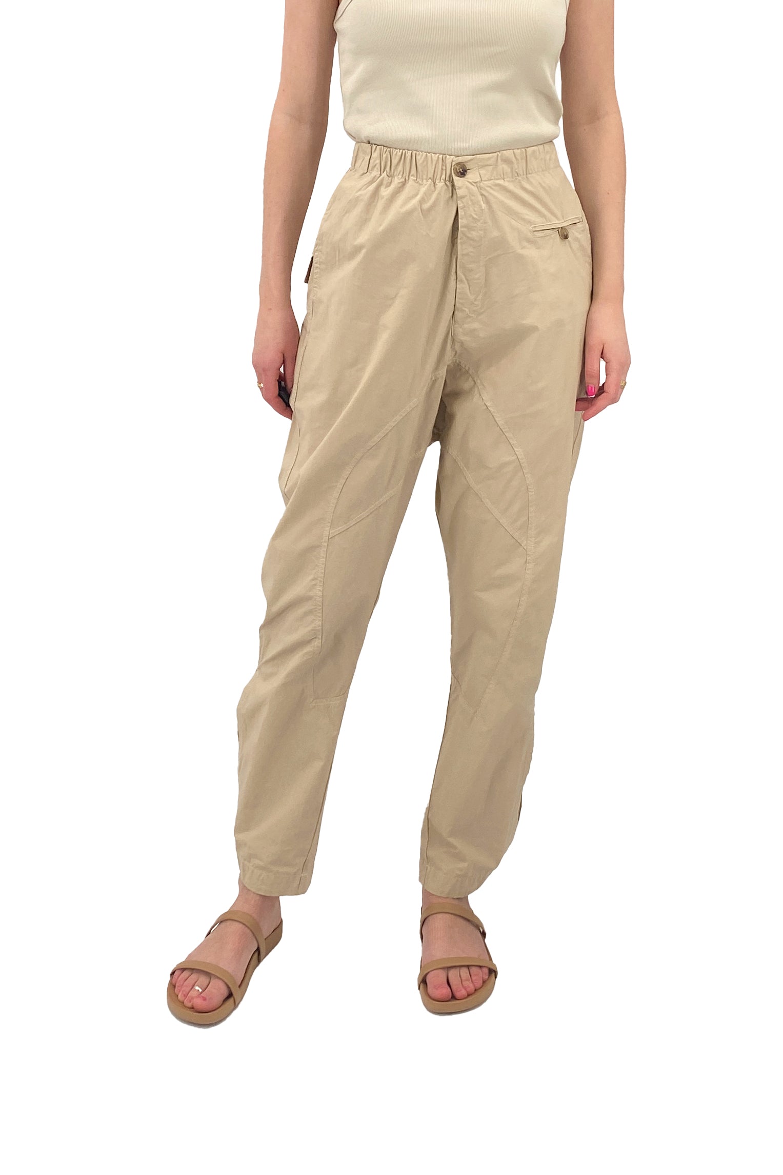 YUTU&MM self-made Made Cotton Thai Fisherman pants loosefitting men & women  - Khadi pants - Boho Hippie Style Fisher Man Pants